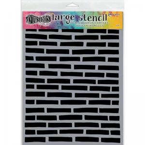 Dylusions 9" x 12" Stencil - Slats [DYS68723]