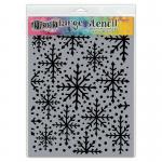 Dylusions 9" x 12" Stencil - Snowflake [DYS63742]