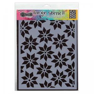 Dylusions 9" x 12" Stencil - Star Flurry [DYS81753]