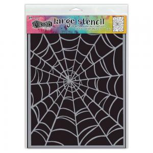 Dylusions 9" x 12" Stencil - Webs [DYS85102]