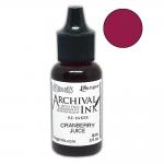 Dylusions Archival Ink Reinker - Cranberry Juice