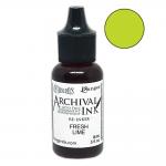 Dylusions Archival Ink Reinker - Fresh Lime