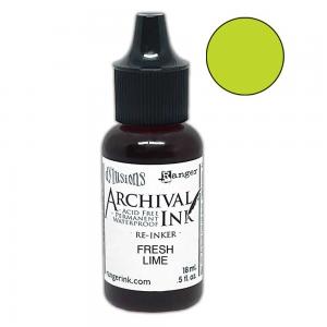 Dylusions Archival Ink Reinker - Fresh Lime
