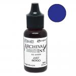 Dylusions Archival Ink Reinker - Just Indigo