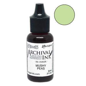 Dylusions Archival Ink Reinker - Mushy Peas