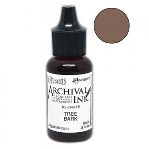 Dylusions Archival Ink Reinker - Tree Bark