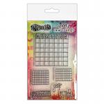 Dylusions Diddy Clear Stamp Set - Check It Out [DYB80008]