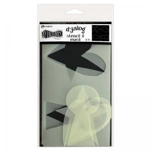 Dylusions Dyalog Stencil - Mask It [DYS79965]