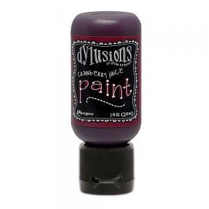 Dylusions Paint 1 Ounce Bottle - Cranberry Juice