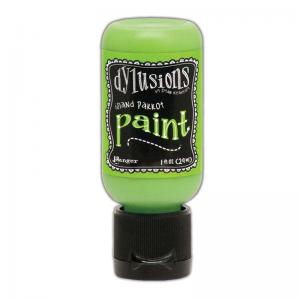 Dylusions Paint 1 Ounce Bottle - Island Parrot