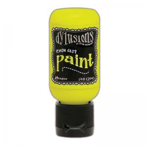 Dylusions Paint 1 Ounce Bottle - Lemon Drop