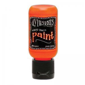 Dylusions Paint 1 Ounce Bottle - Mango Punch