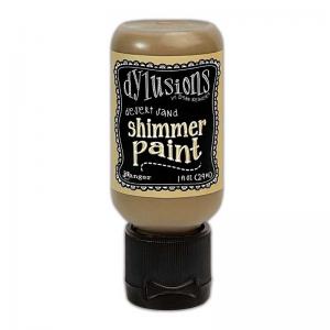 Dylusions SHIMMER Paint 1 Ounce Bottle - Desert Sand