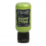 Dylusions SHIMMER Paint 1 Ounce Bottle - Fresh Lime