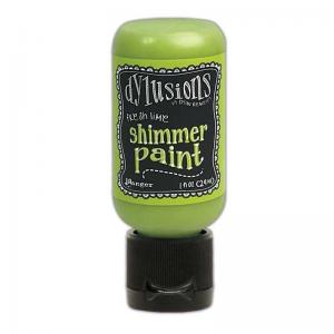 Dylusions SHIMMER Paint 1 Ounce Bottle - Fresh Lime