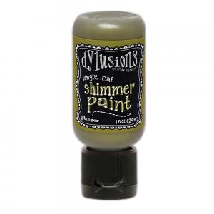 Dylusions SHIMMER Paint 1 Ounce Bottle - Jungle Leaf