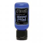 Dylusions SHIMMER Paint 1 Ounce Bottle - Periwinkle Blue