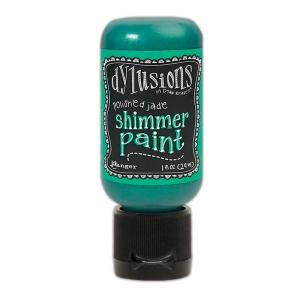 Dylusions SHIMMER Paint 1 Ounce Bottle - Polished Jade