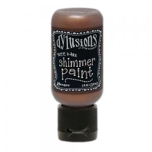 Dylusions SHIMMER Paint 1 Ounce Bottle - Tree Bark