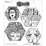 Dylusions Unmounted Rubber Stamps - A Head Start [DYR76766]