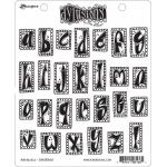 Dylusions Unmounted Rubber Stamps - Alphablock [DYR81661]