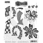 Dylusions Unmounted Rubber Stamps - Blonde Moments [DYR10047]