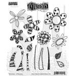 Dylusions Unmounted Rubber Stamps - Blooming [DYR10045]