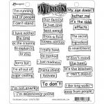 Dylusions Unmounted Rubber Stamps - Full Blown Circus [DYR76780]