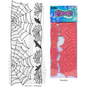 Dylusions Unmounted Rubber Stamps - Going Batty [DYR10022]