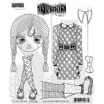 Dylusions Unmounted Rubber Stamps - It's Not Tuesday [DYR10021]