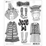 Dylusions Unmounted Rubber Stamps - Just Be [DYR76797]