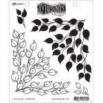 Dylusions Unmounted Rubber Stamps - Leaf Me Be [DYR81692]