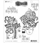 Dylusions Unmounted Rubber Stamps - Let Them Eat Cake [DYR80275]