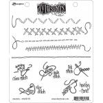 Dylusions Unmounted Rubber Stamps - Sampler [DYR81715]