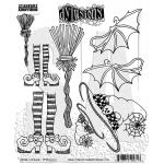 Dylusions Unmounted Rubber Stamps - Spooky Season [DYR10051]