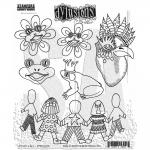 Dylusions Unmounted Rubber Stamps - Stevie Baby [DYR10019]