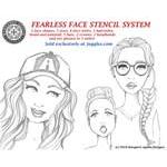 Joggles / Margaret Applin Designs Fearless Face Stencil System