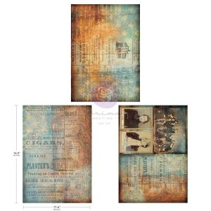 Finnabair A3 Decoupage Paper - Chestnut Street [951757]