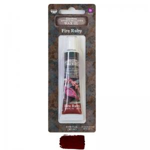 Finnabair Art Alchemy Antique Brilliance - TUBE - Fire Ruby