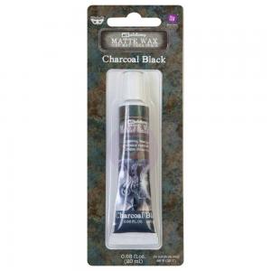 Finnabair Art Alchemy Matte Wax - TUBE - Charcoal Black