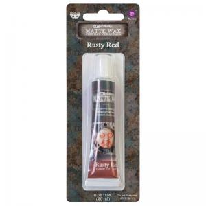 Finnabair Art Alchemy Matte Wax - TUBE - Rusty Red