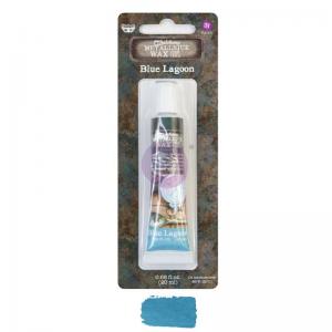 Finnabair Art Alchemy Metallique Wax - TUBE - Blue Lagoon