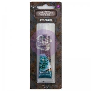 Finnabair Art Alchemy Metallique Wax - TUBE - Emerald