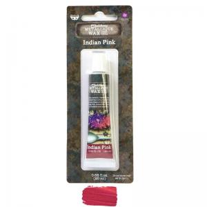 Finnabair Art Alchemy Metallique Wax - TUBE - Indian Pink