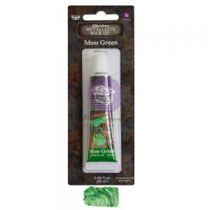 Finnabair Art Alchemy Metallique Wax - TUBE - Moss Green
