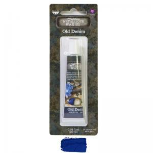 Finnabair Art Alchemy Metallique Wax - TUBE - Old Denim