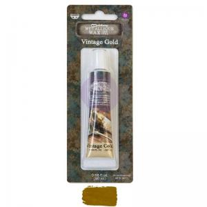 Finnabair Art Alchemy Metallique Wax - TUBE - Vintage Gold
