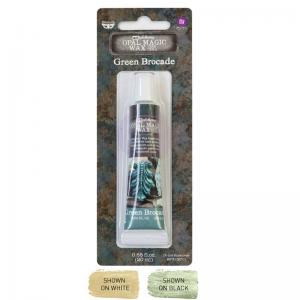 Finnabair Art Alchemy Opal Magic Wax - TUBE - Green Brocade