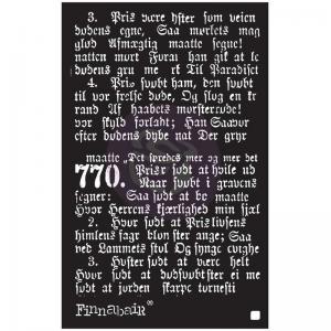 Finnabair Elementals Stencil - Gothic [967932]
