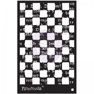 Finnabair Elementals Stencil - Mind Games [967956]